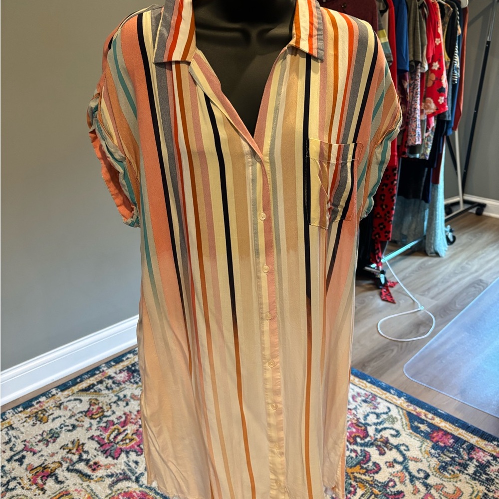 Umgee Multicolor Striped Dress